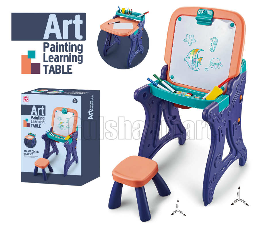 Kids Art Painting & Learning Table Set – My Art Centre Play Set