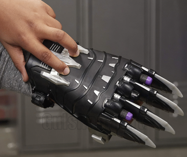 Marvel Avengers Black Panther Nerf Power Moves Panther Slash Claw - Image 5