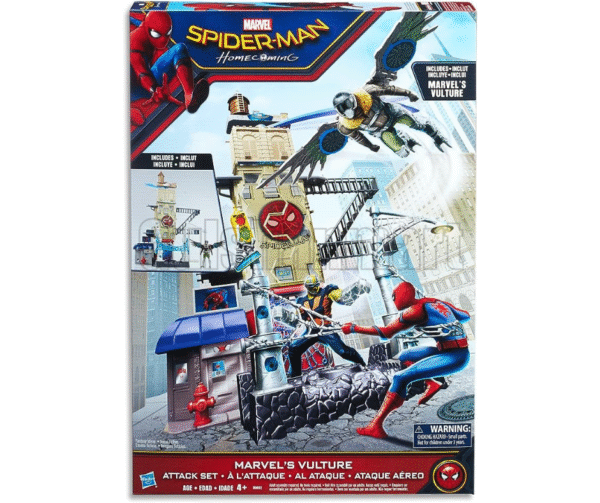 Spider-Man Multi-Level Playset with Vulture Action Figure