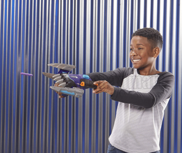 Marvel Avengers Black Panther Nerf Assembler Gear Dart Blaster Toy - Image 5