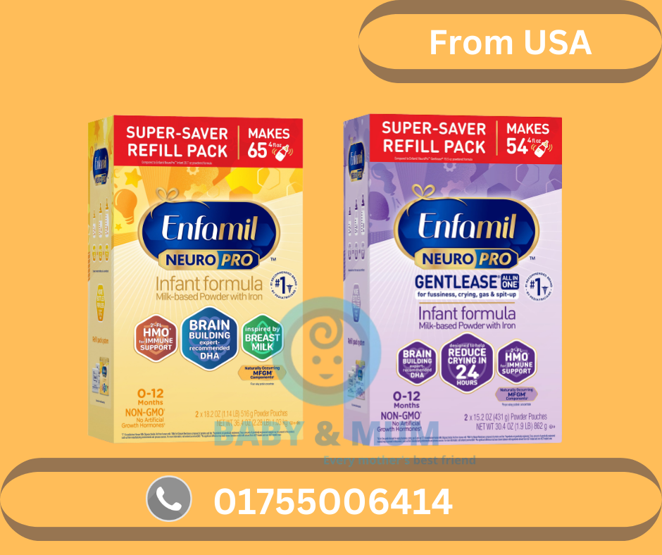Enfamil NeuroPro Infant Formula & Enfamil NeuroPro Gentlease Infant Formula | From USA