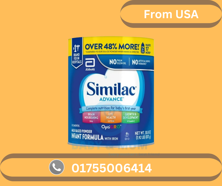 Similac Advance Infant Formula with Iron – 30.8 oz (873 g)