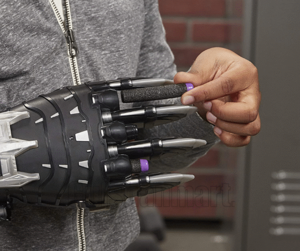 Marvel Avengers Black Panther Nerf Power Moves Panther Slash Claw - Image 3
