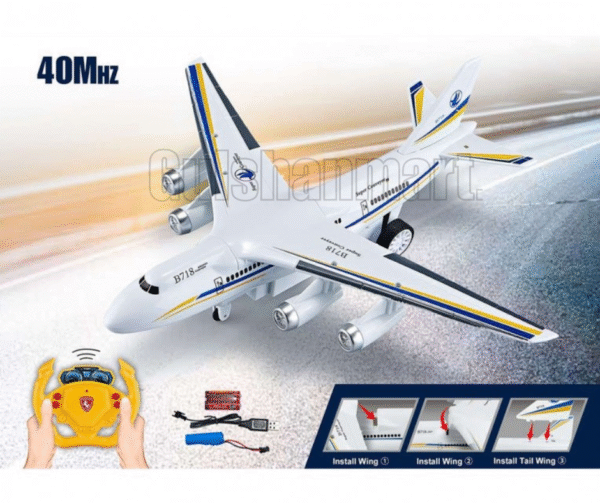 B718 Remote Control High-Speed Airplane Model Toy - Image 3