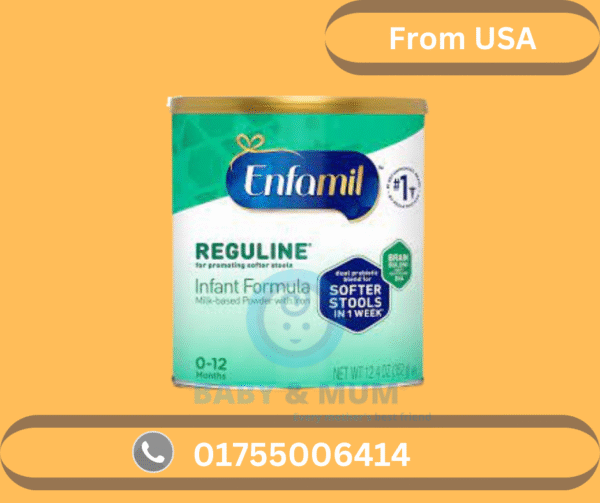 Enfamil Reguline Infant Formula – For Promoting Softer Stools (12.4 oz Can)