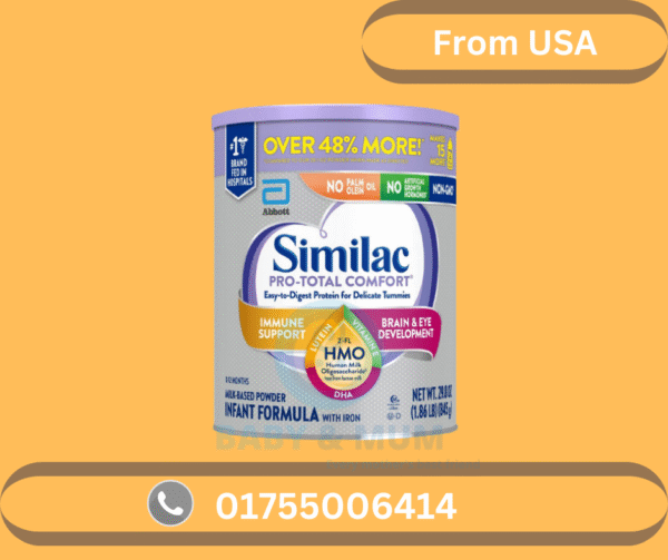 Similac Pro-Total Comfort Infant Formula – Gentle Nutrition for Delicate Tummies (28.0 oz Can)