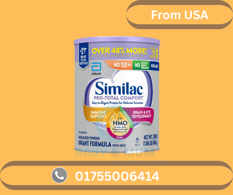 Similac Pro-Total Comfort Infant Formula – Gentle Nutrition for Delicate Tummies (28.0 oz Can)