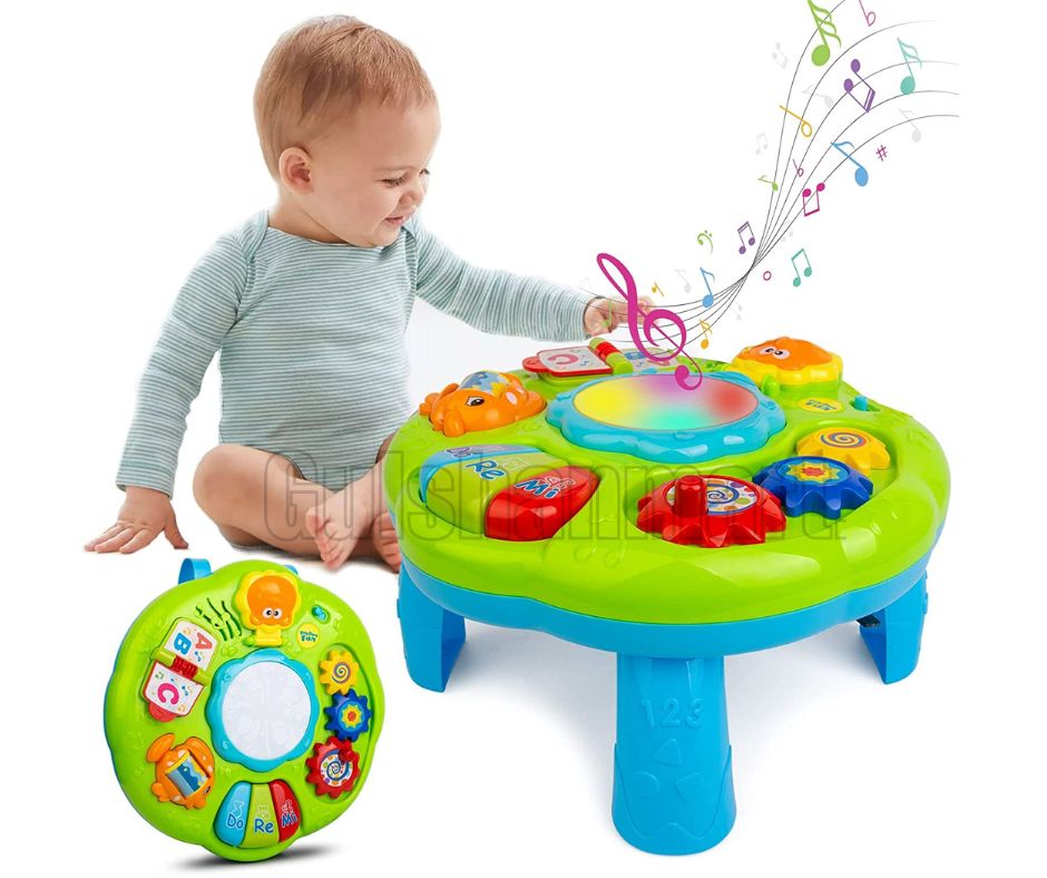 Baby Musical Learning Activity Table – Educational Light & Sound Toy for Toddlers
