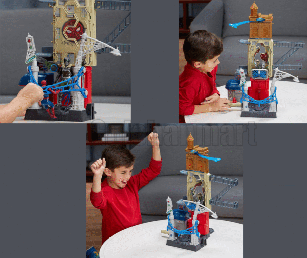 Spider-Man Multi-Level Playset with Vulture Action Figure - Image 5