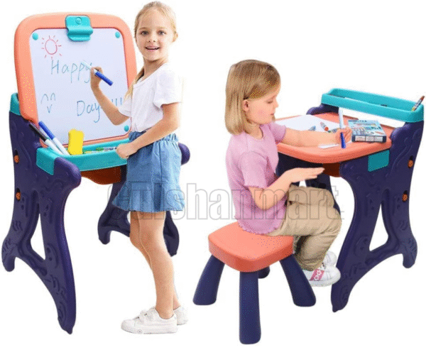 Kids Art Painting & Learning Table Set – My Art Centre Play Set - Image 2