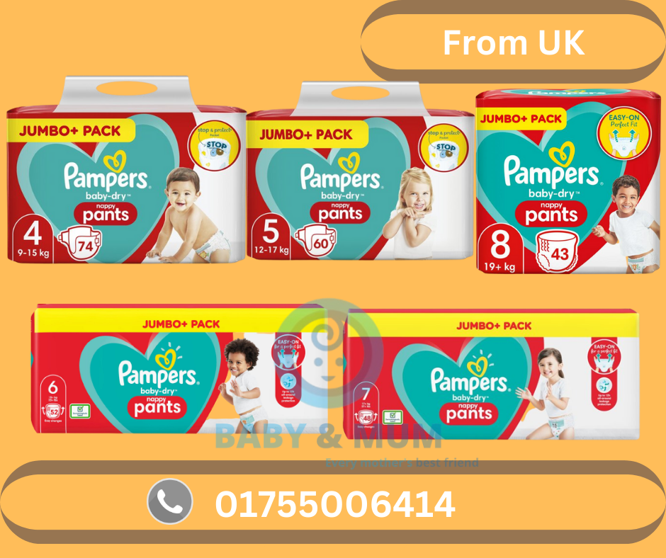 ampers Baby-Dry Nappy Pants – From UK