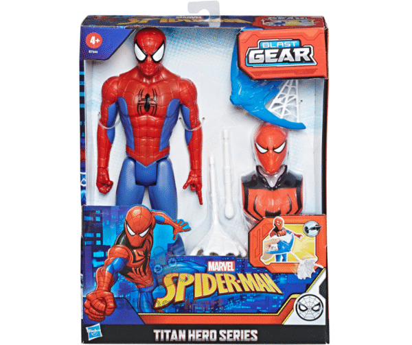 Marvel Spider-Man Titan Hero Series Action Figure with Blast Gear