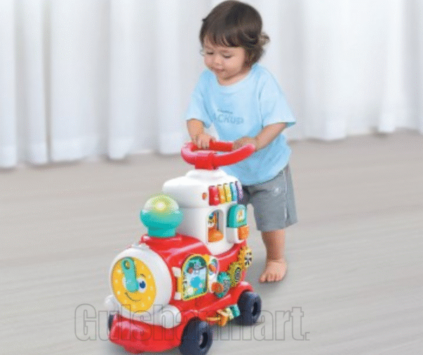 4-in-1 Smart Learning Push & Ride Train Toy – Lights, Sounds & Educational Activities for Toddlers (12–36 Months) - Image 6