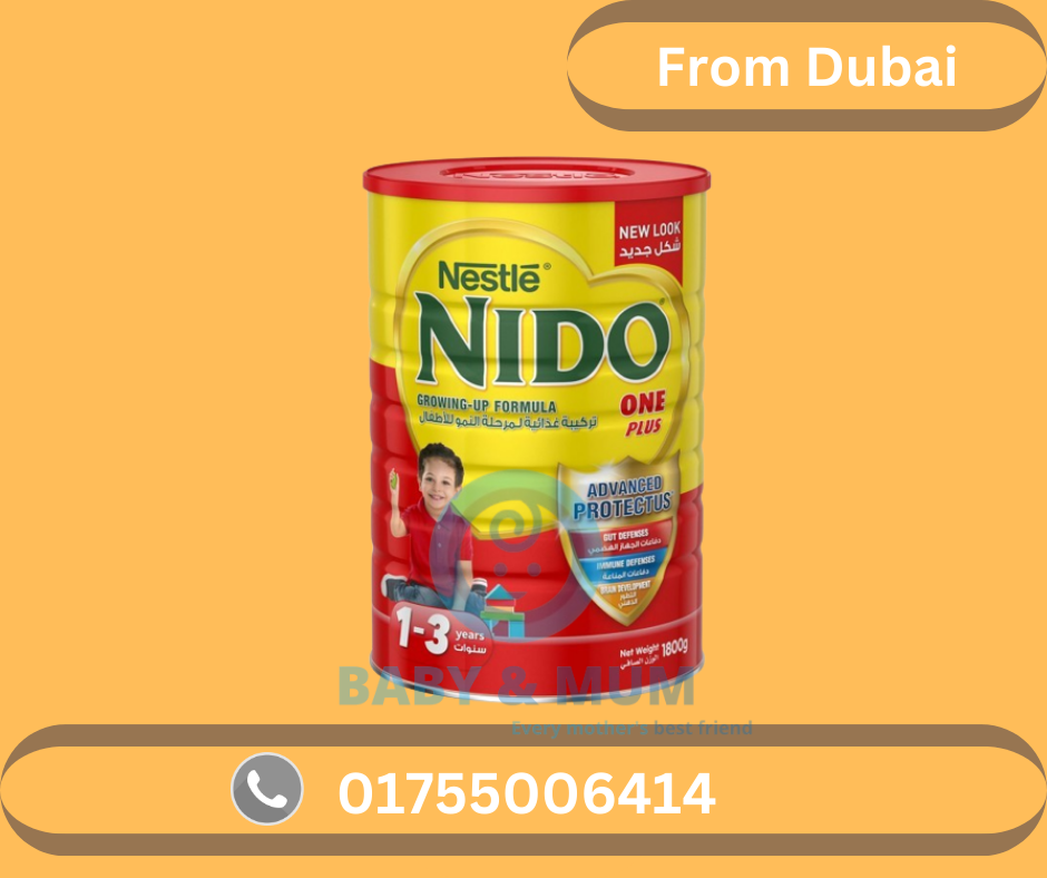 Nestlé NIDO One Plus – Growing-Up Formula (1–3 Years) | From Dubai